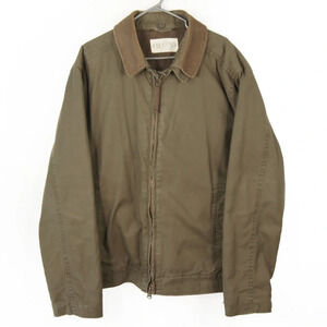 Vintage Roots Green Brown Chore Jacket Coat